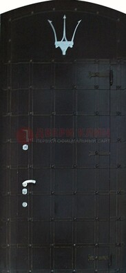 Металлическая арочная дверь ДА-22 высокого качества в Ставрополе