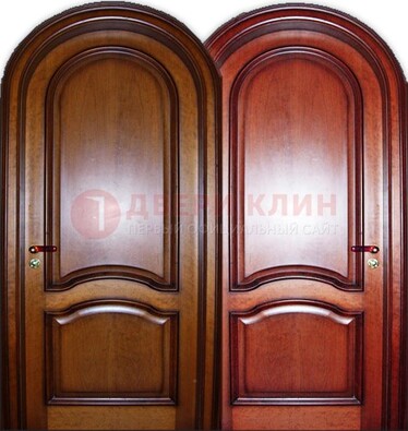 Входная арочная дверь МДФ внутри ДА-5 для сельского дома в Вологде