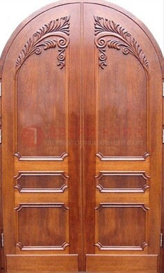 Металлическая арочная дверь ДА-9 в салон красоты в Вологде
