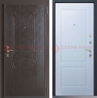 Квартирная железная дверь с МДФ панелями ДМ-380 