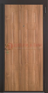 Железная дверь с МДФ с рисунком ДМ-91 в дом из бревна в Вологде