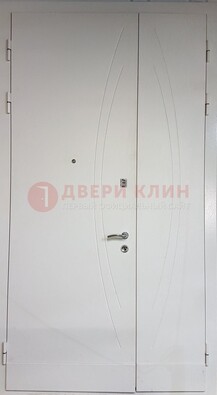Белая тамбурная дверь ДТМ-31 в Лыткарино