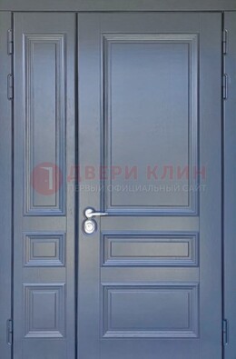 Темно-серая железная дверь с виноритом ДВТ-242 в Вологде
