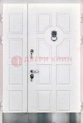 Белая входная дверь с виноритом ДВТ-246 в Вологде