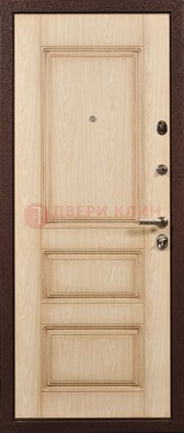 Светлая входная дверь с виноритом ДВТ-24 в Вологде