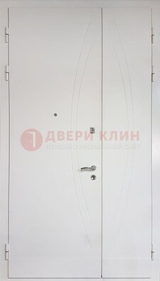 Современная полуторная стальная дверь с МДФ панелью ПЛ-25 в Вологде